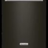 KitchenAid – Top Control Built-In Dishwasher with Stainless Steel Tub, FreeFlex Third Rack, 44dBA – Black stainless steel
